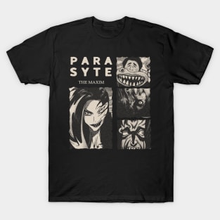 Parasyte The Maxim Gloomy Halftone Fanart Design T-Shirt